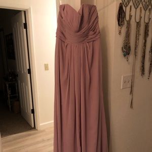 David’s Bridal Bridesmaid Dress